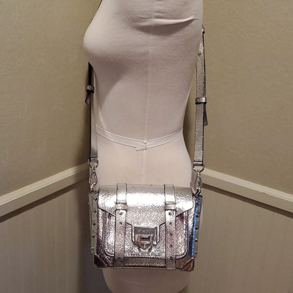 Michael Kors Small Manhattan Bag Crackled Leather
